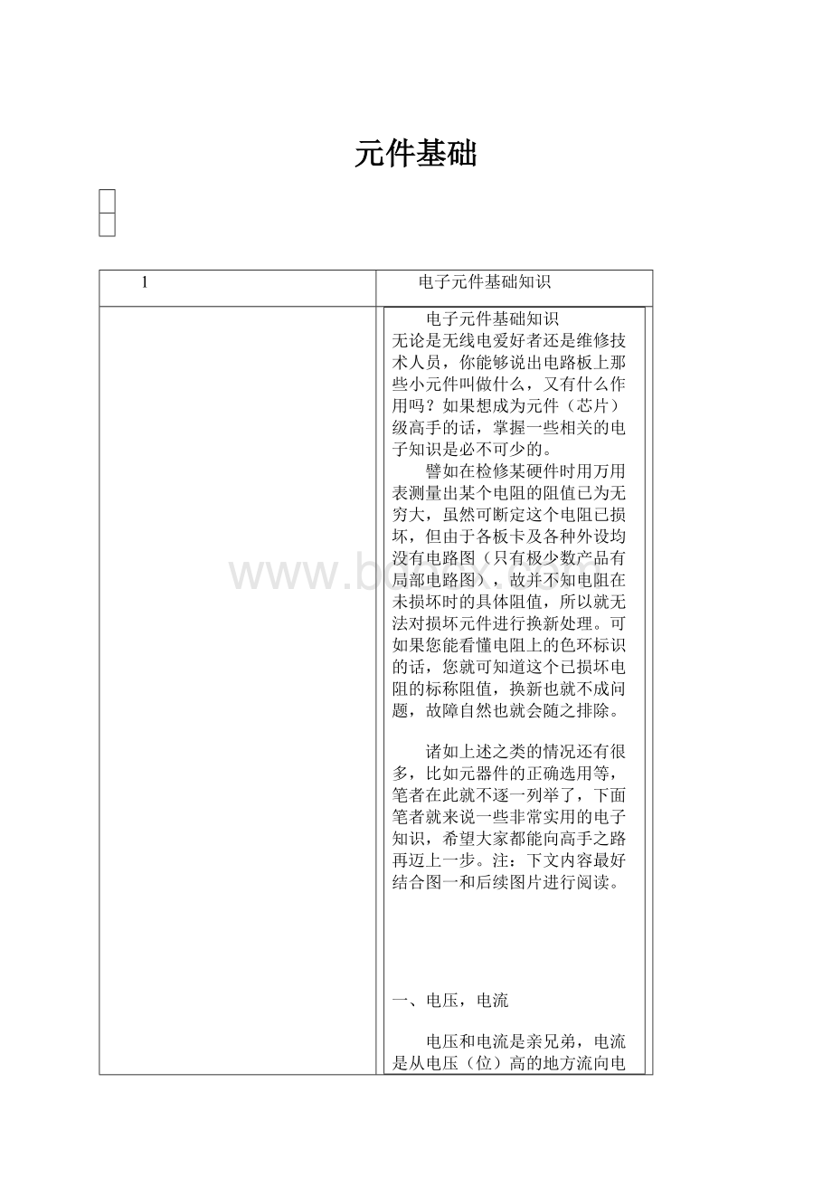 元件基础.docx_第1页