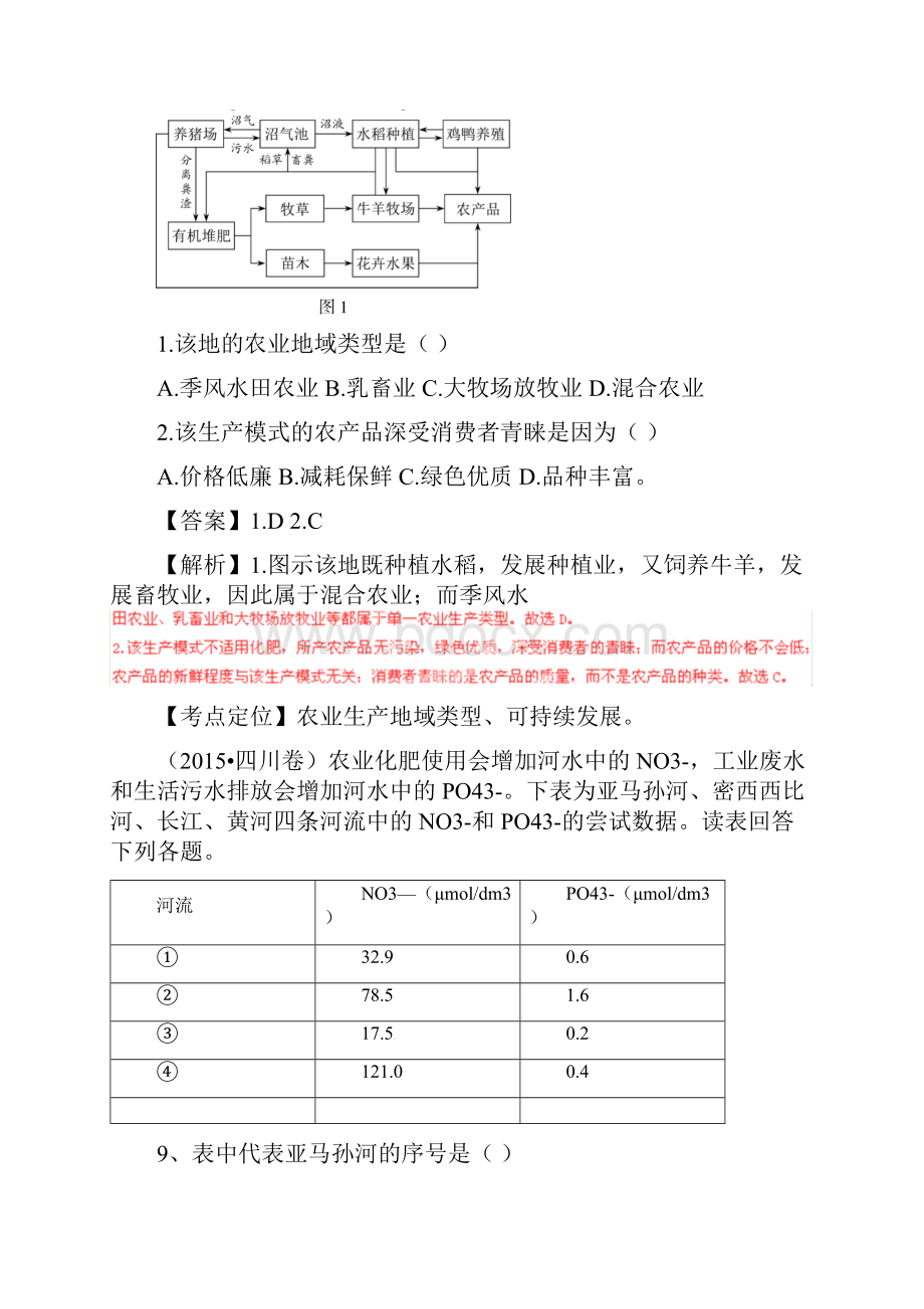 三年高考真题精编专题 人类与地理环境的协调发展.docx_第2页