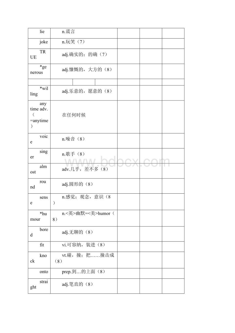 八年级上英语单词表.docx_第2页