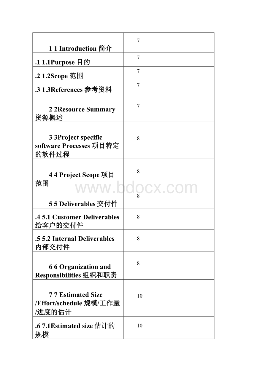 项目管理计划书经典模板Word格式.docx_第3页