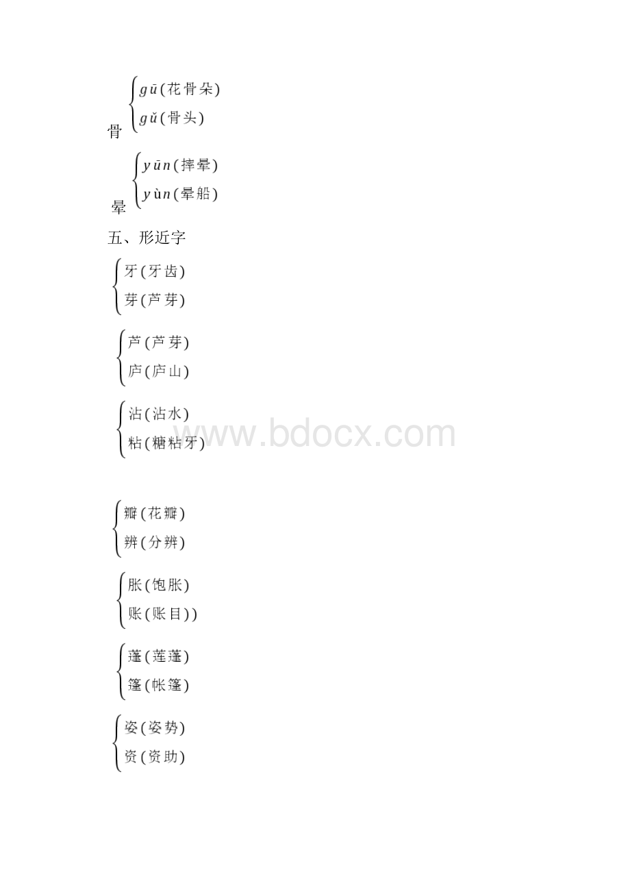 春部编版三年级语文下册期末复习资料.docx_第3页