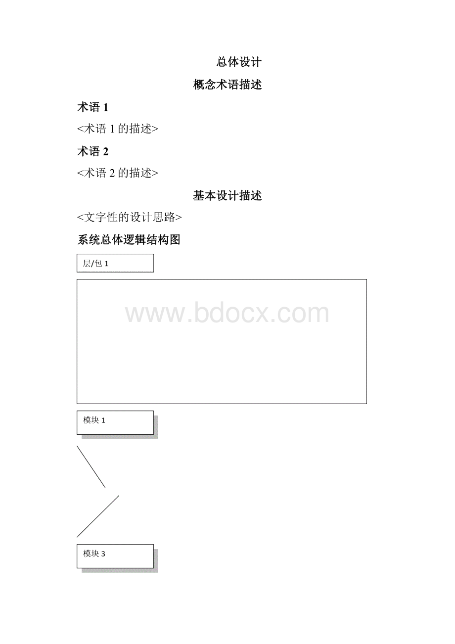 软件开发设计文档实用模板1Word文档格式.docx_第3页