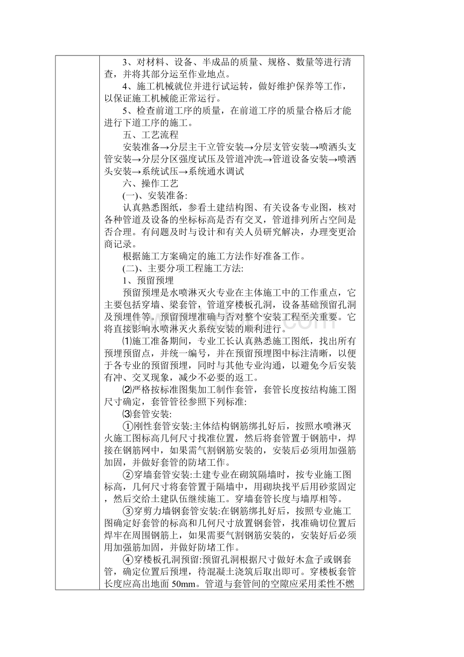 自动喷水灭火系统工程技术交底记录.docx_第3页