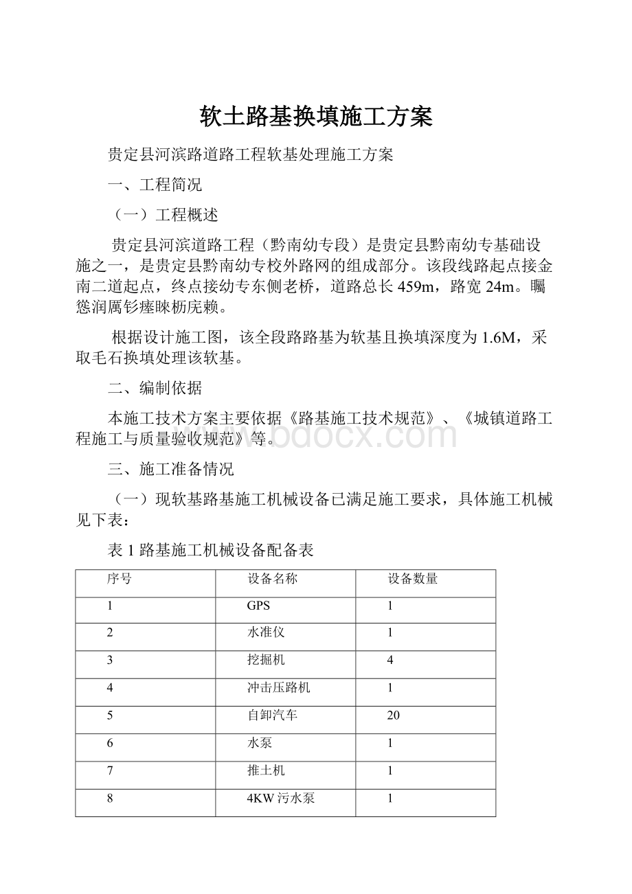 软土路基换填施工方案.docx_第1页