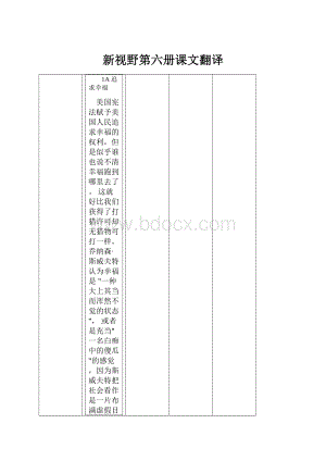 新视野第六册课文翻译.docx