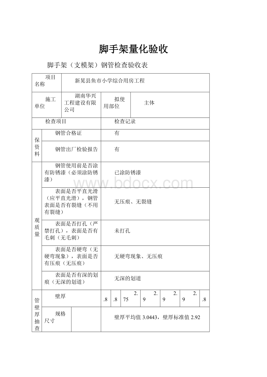 脚手架量化验收.docx_第1页