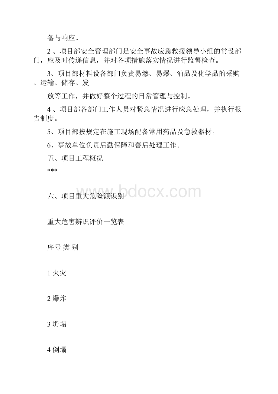 建筑工程施工现场应急预案方案和措施.docx_第3页