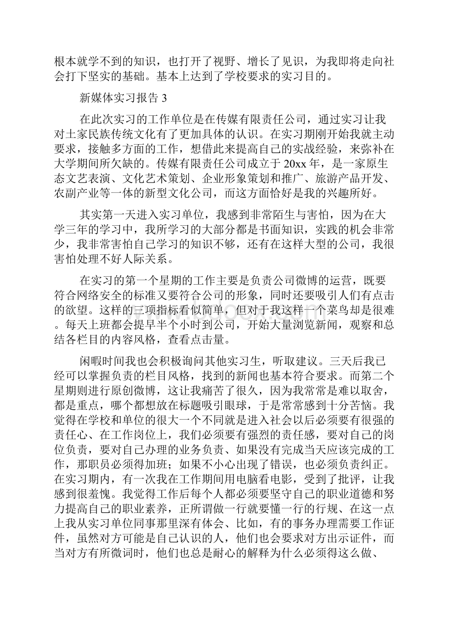 新媒体实习报告.docx_第3页