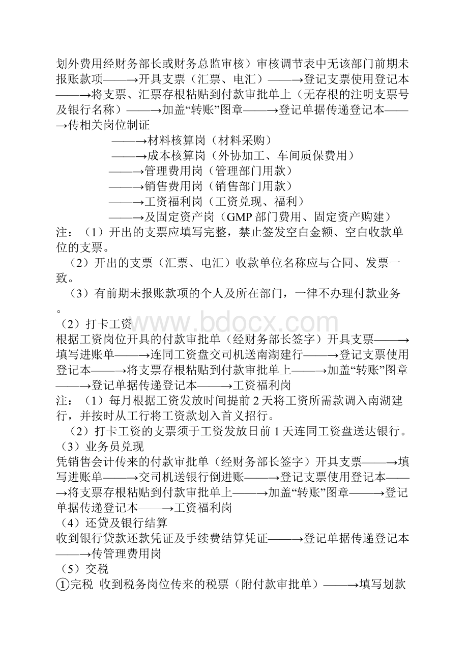 各岗位的会计工作流程图Word下载.docx_第3页