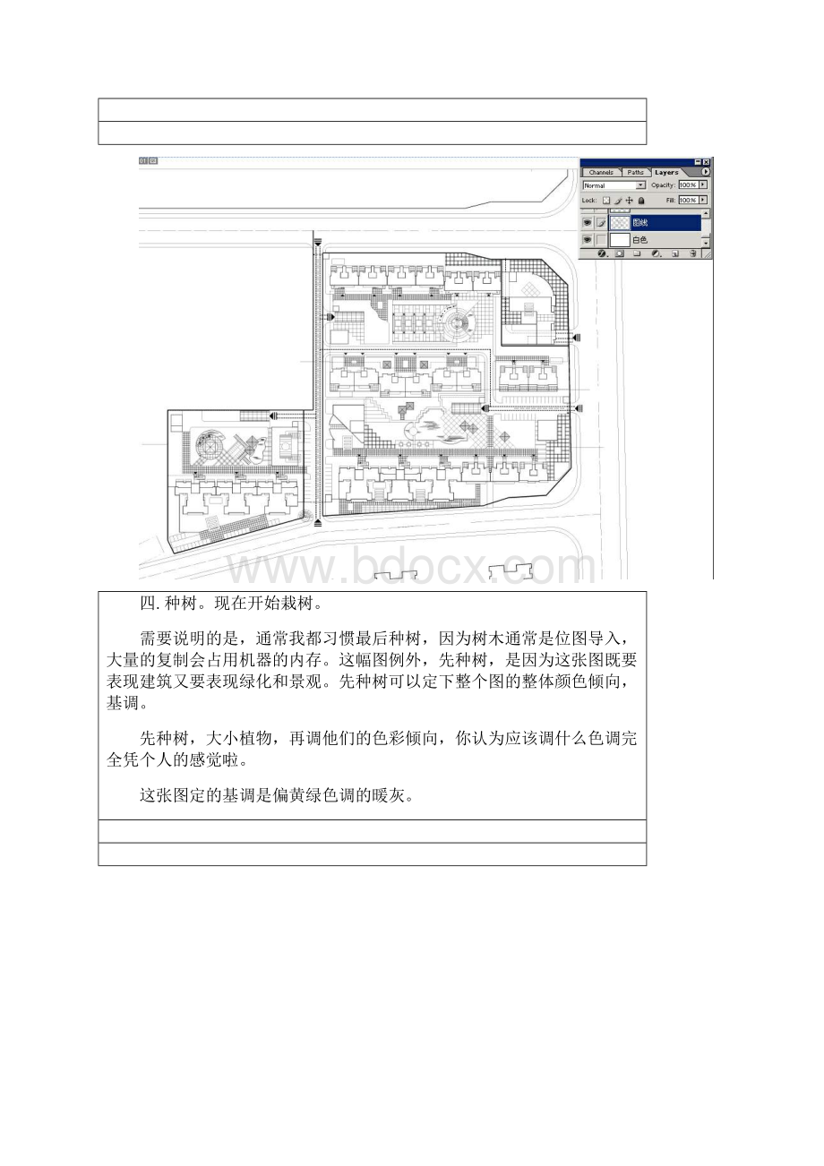 PS总平面图彩平制作过程园林景观.docx_第3页