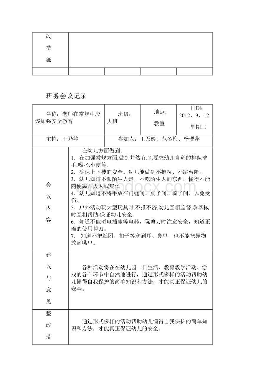 班务会议记录上学期.docx_第2页