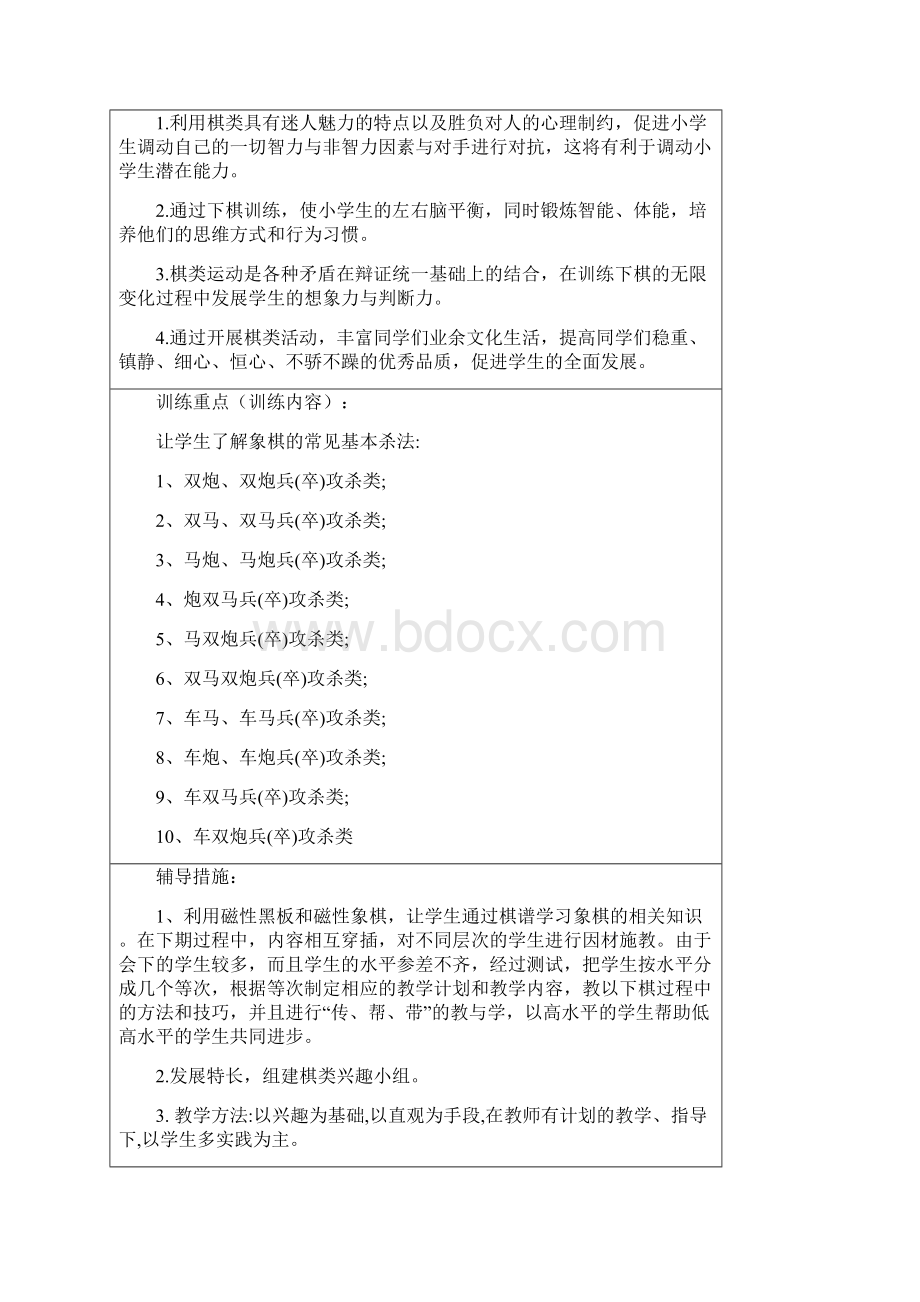 社团兴趣小组活动计划表活动记录表样表教学内容.docx_第3页