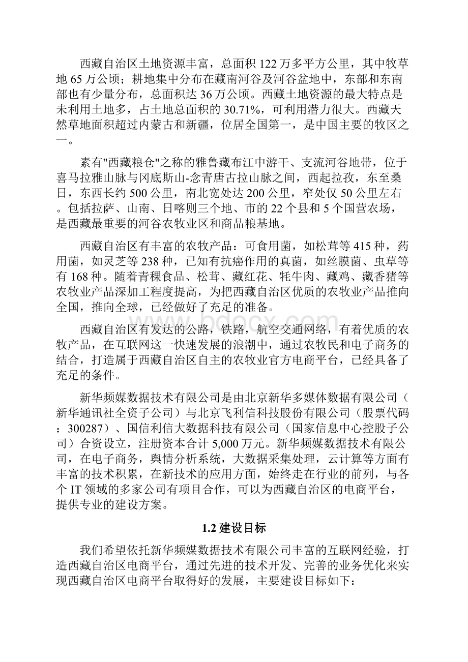 西藏自治区农牧业电商平台项目建议书V01详解.docx_第2页