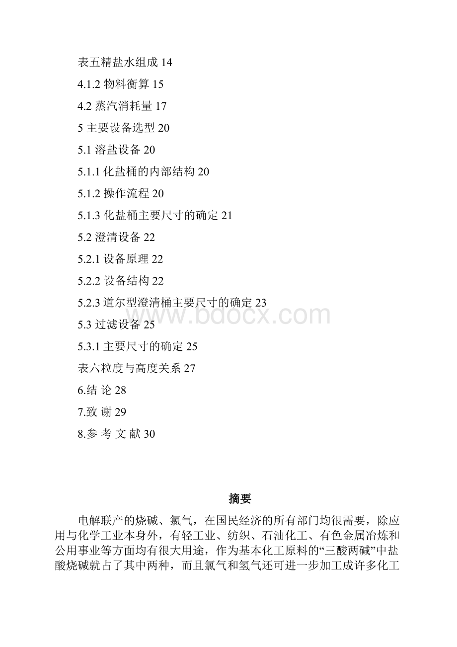 课程设计论文氯碱化盐工艺设计8万吨Word文档格式.docx_第3页