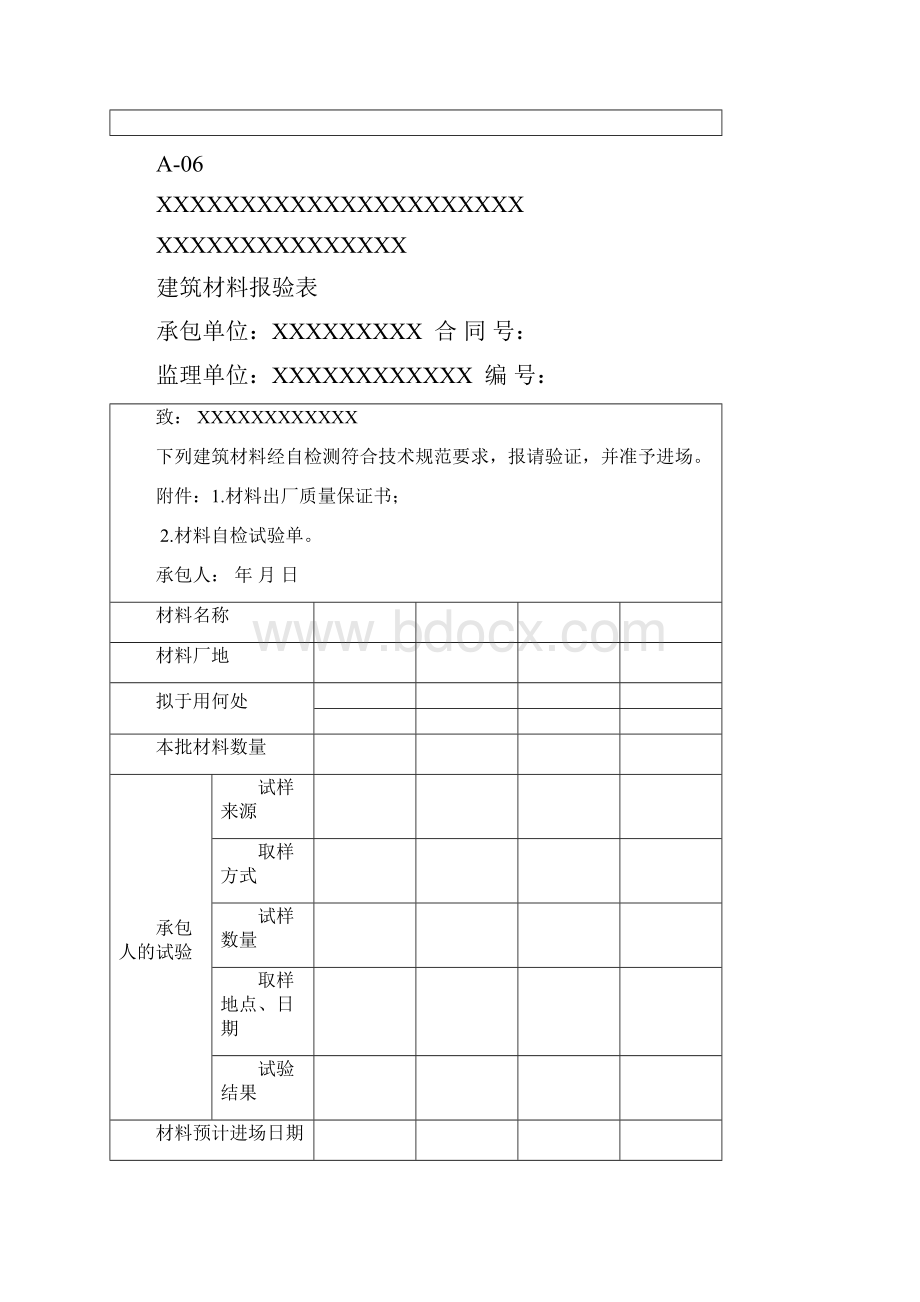 涵洞报验资料模板.docx_第2页