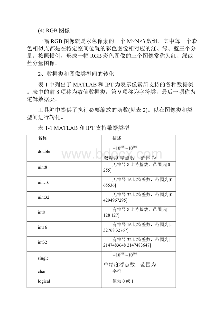 整理实验一MATLAB数字图像处理初步河北工业大学.docx_第3页