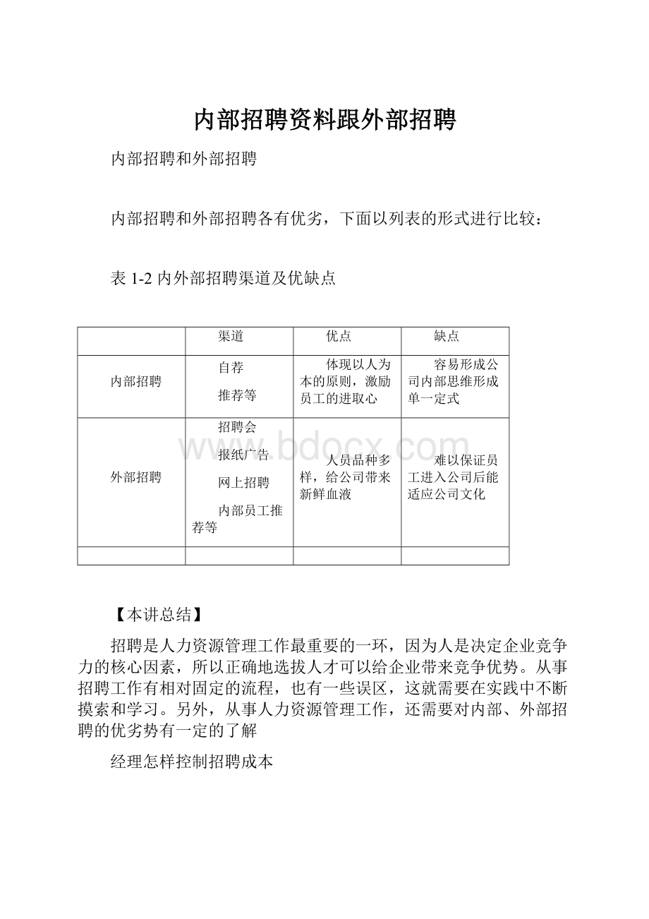 内部招聘资料跟外部招聘.docx