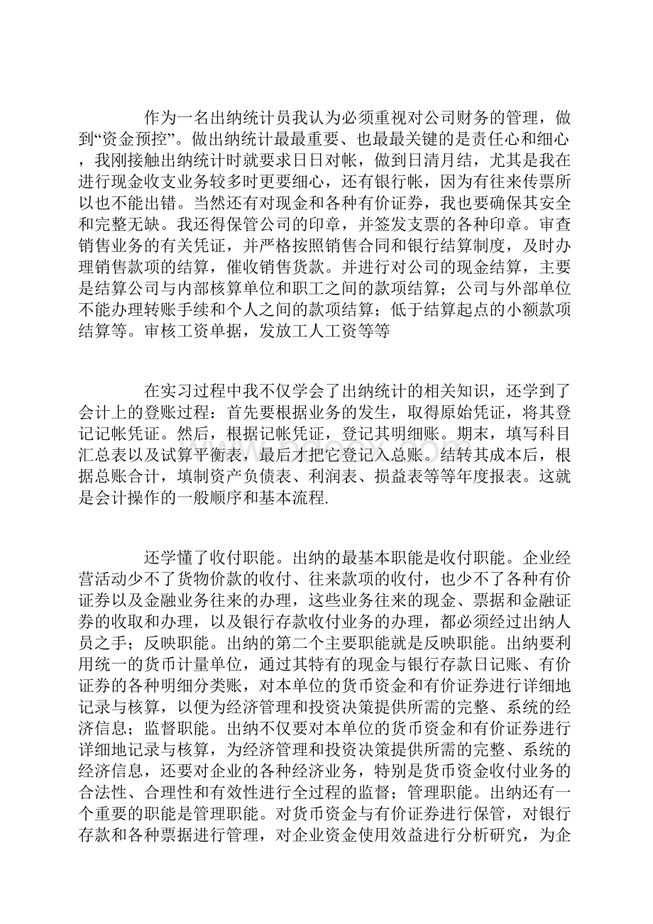 统计文员实习报告总结范文.docx_第3页