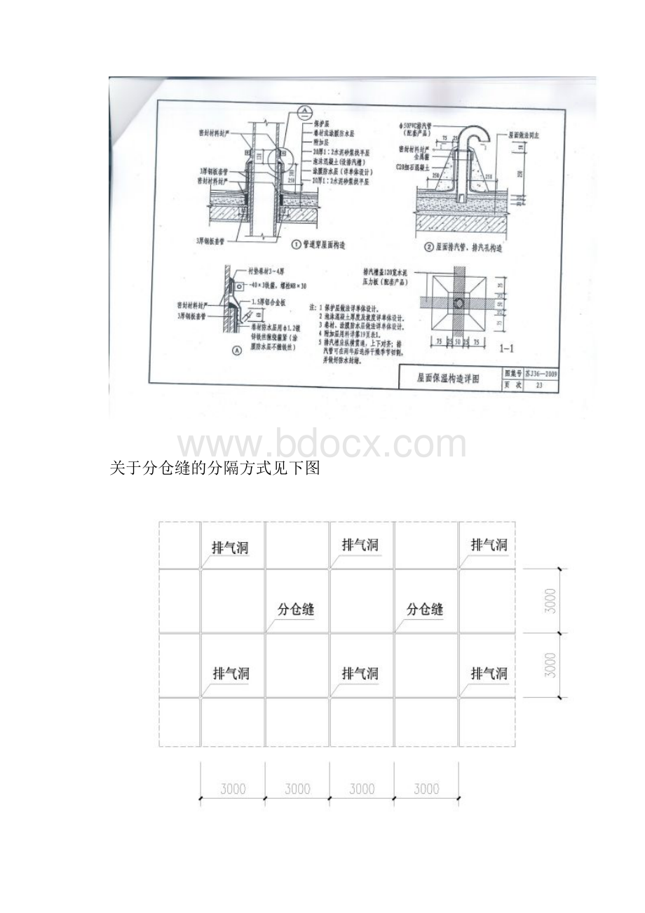 关于泡沫混凝土屋面分仓缝排气孔的设置 2.docx_第2页