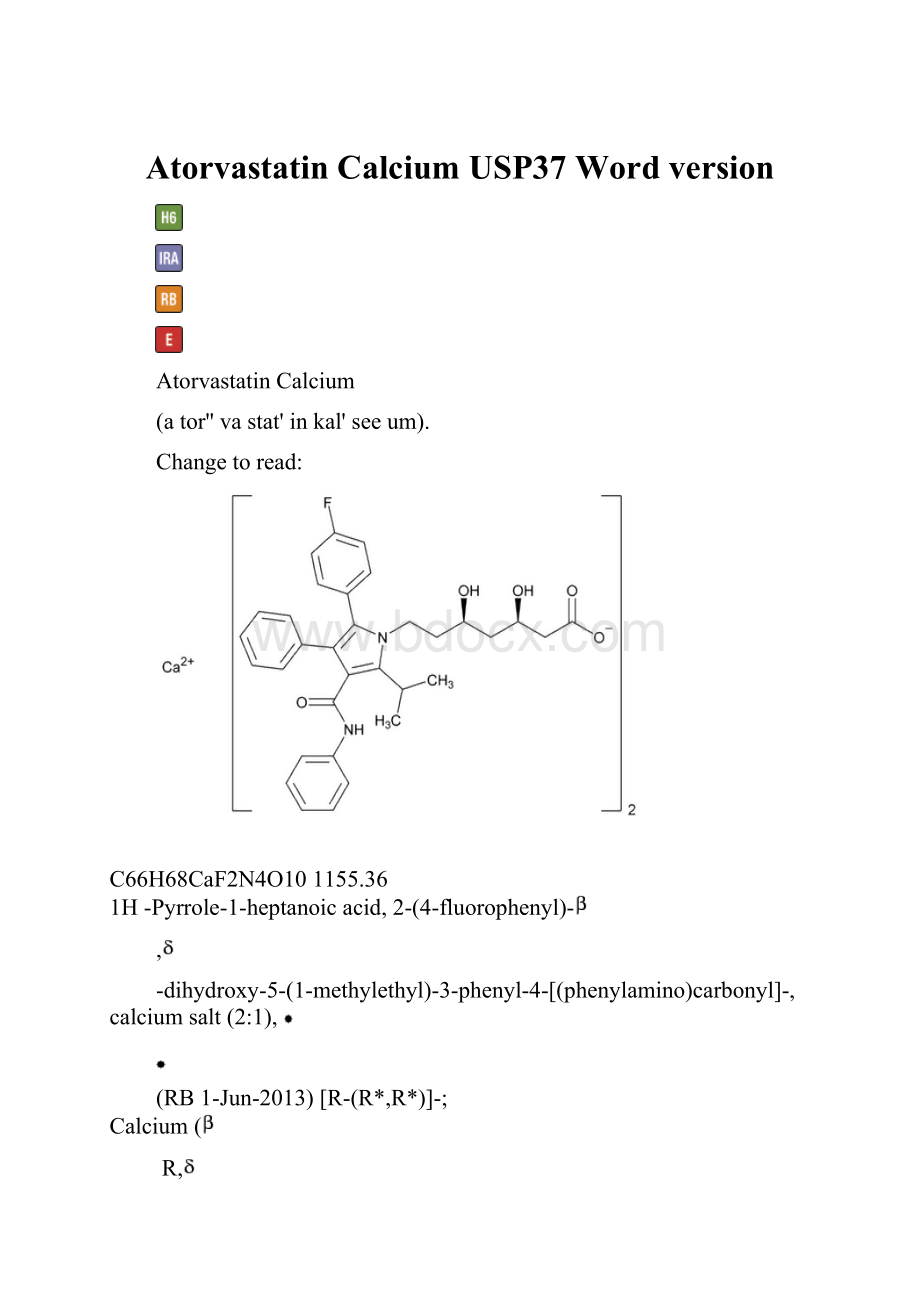 Atorvastatin Calcium USP37 Word version.docx