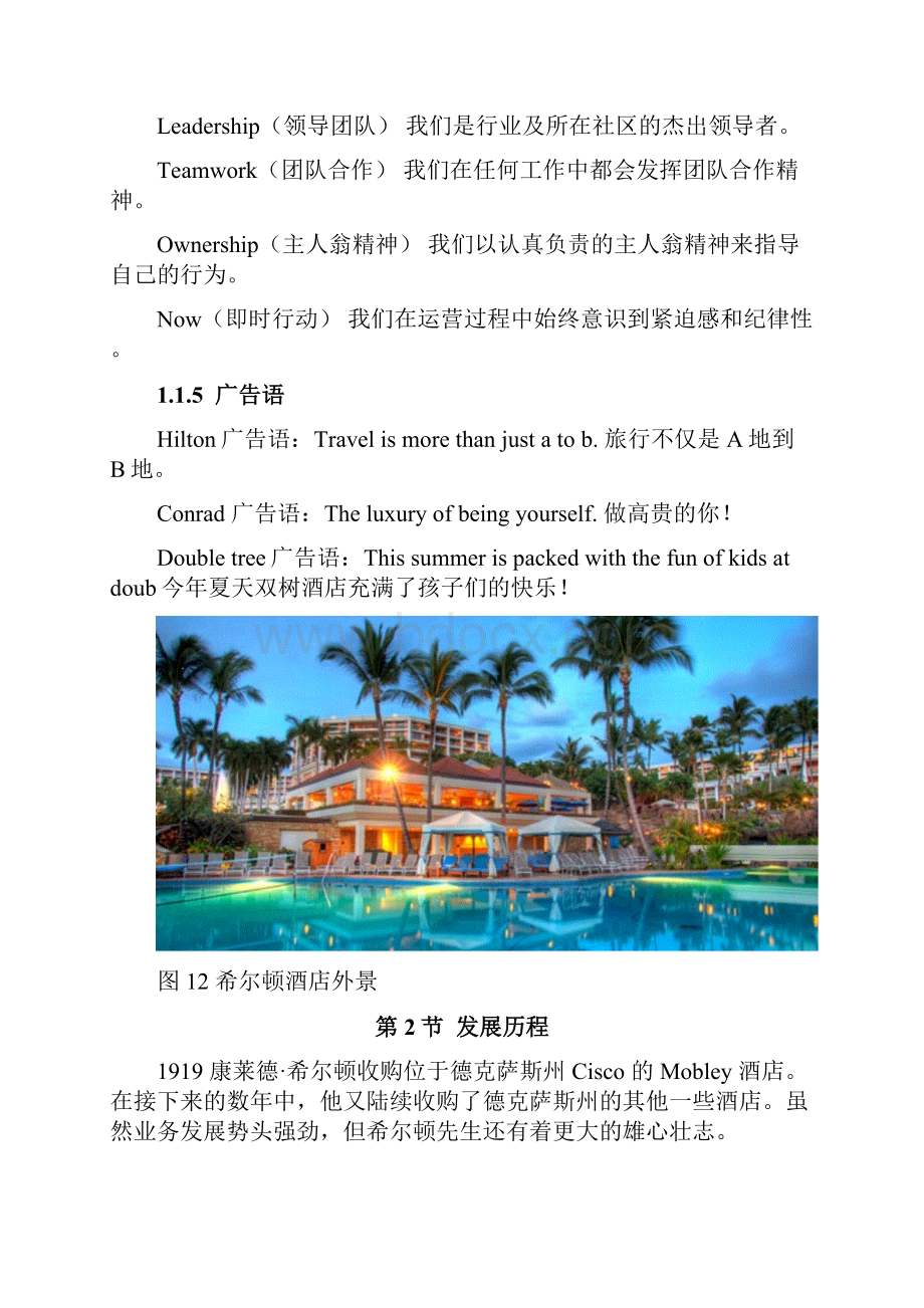 希尔顿酒店集团战略分析.docx_第3页