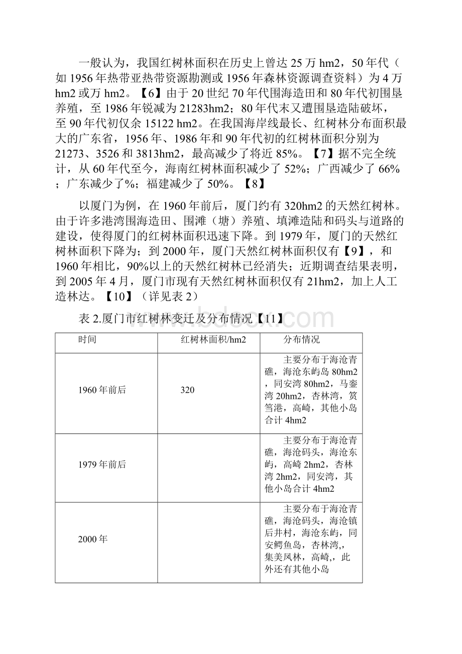 我国红树林的生存现状及保护措施.docx_第3页