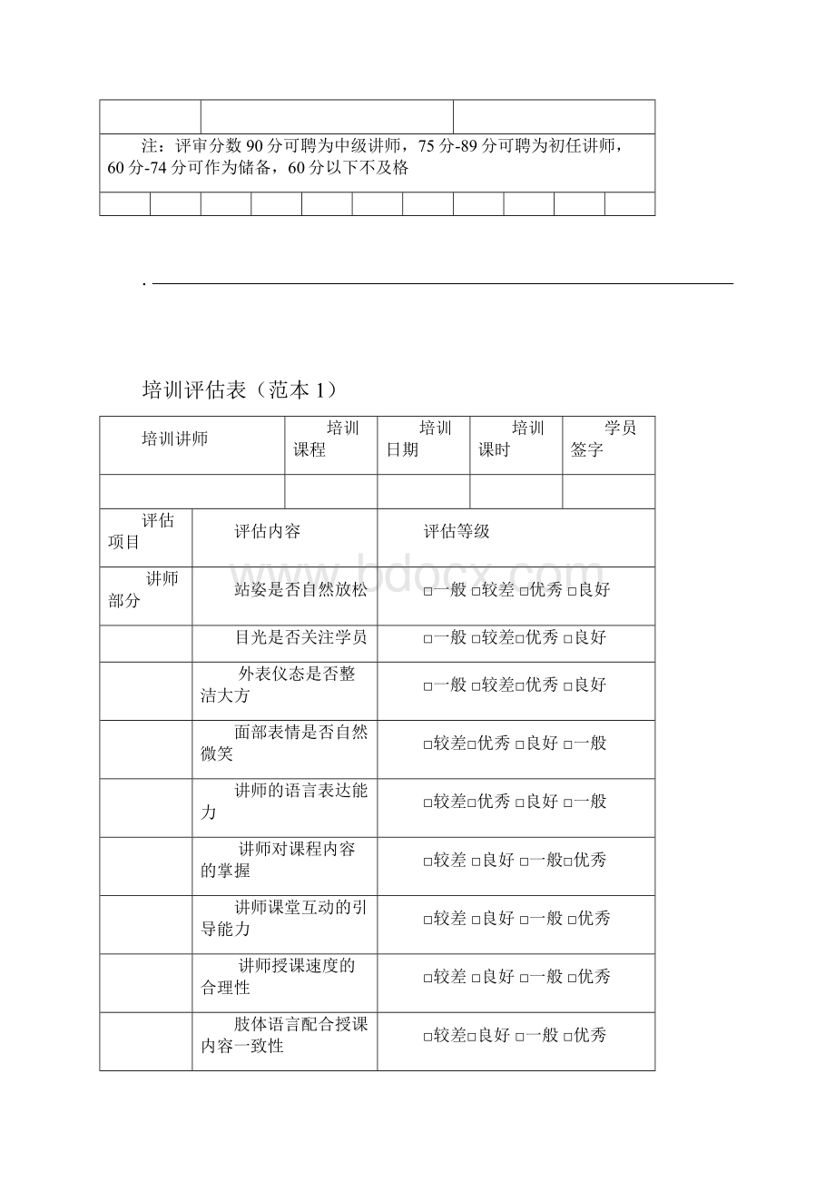 培训讲师工作评价表.docx_第3页