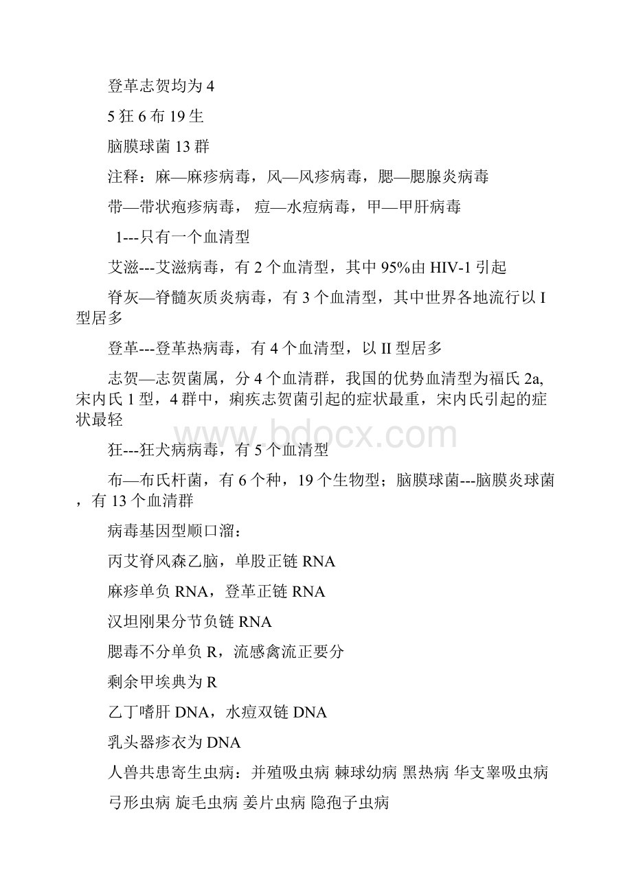 疾病控制中级归纳总结.docx_第3页