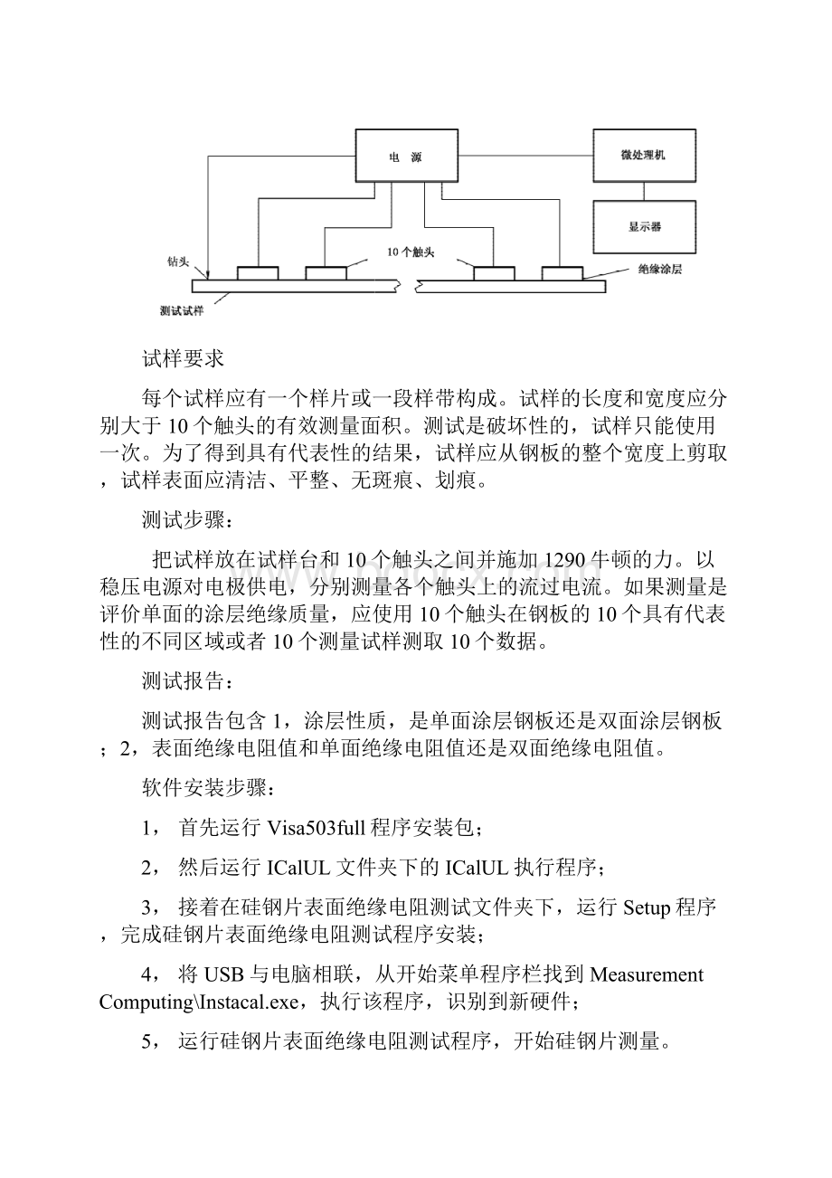 GY硅钢片涂层电阻测试仪使用讲明书.docx_第2页