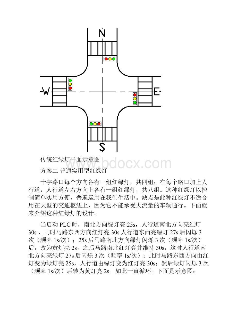 实验设计红绿灯PLC编程.docx_第2页