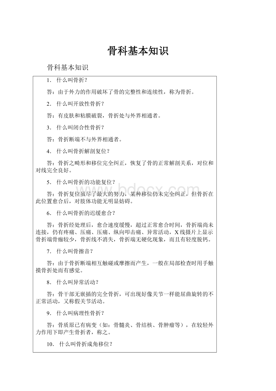 骨科基本知识.docx_第1页