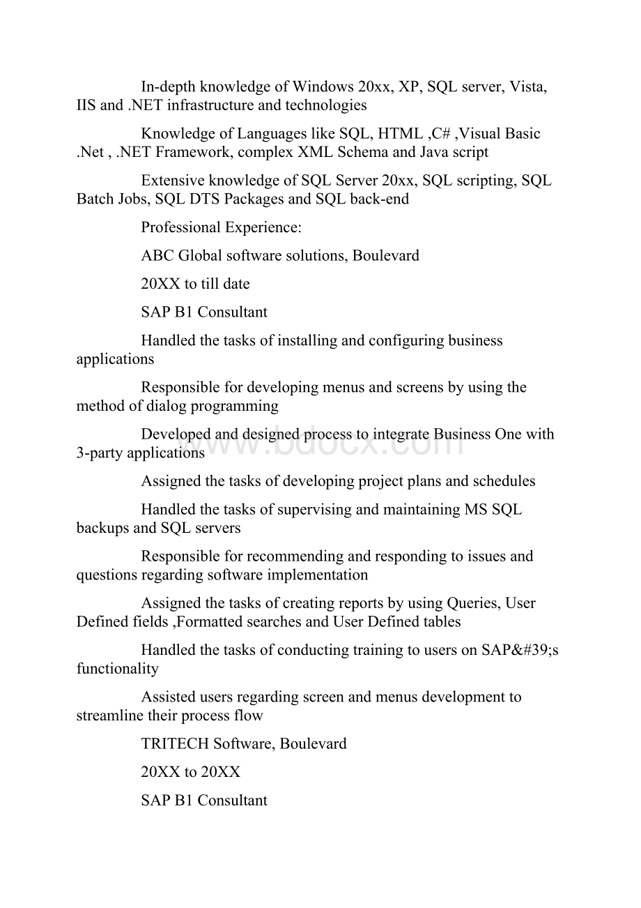 英文版个人简历范文标准版Word格式文档下载.docx_第2页