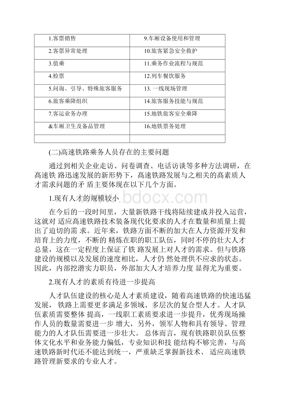 高铁乘务专业设置可行性报告.docx_第3页