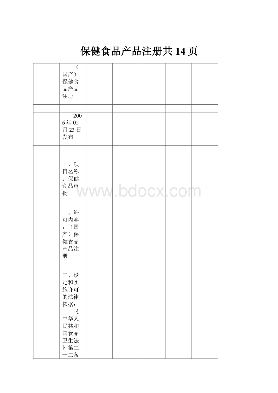 保健食品产品注册共14页.docx_第1页