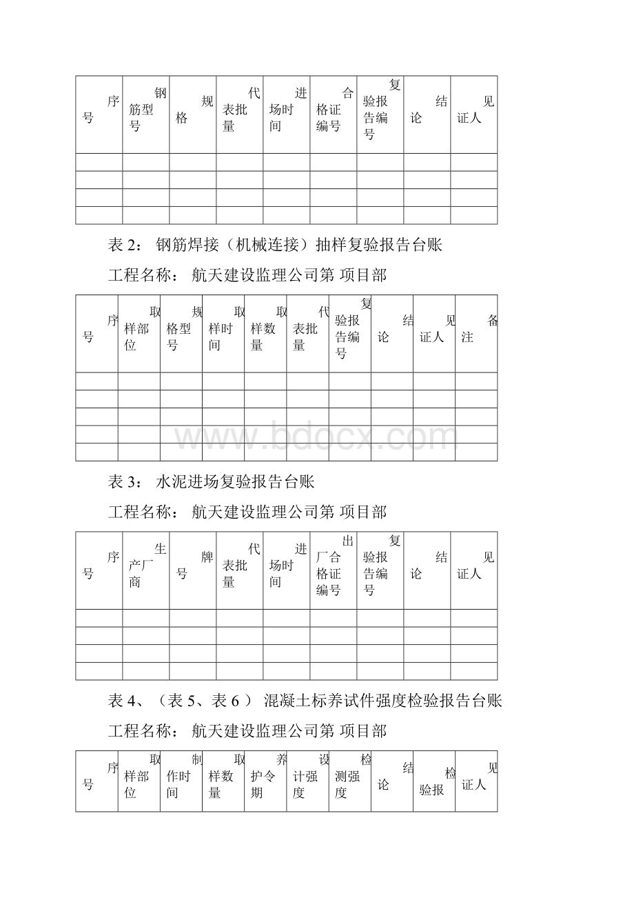 监理工作主要台账清单.docx_第3页