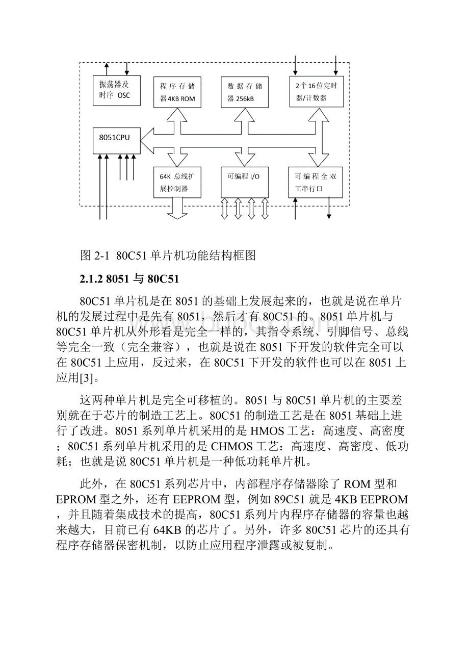 毕业设计基于单片机的电源开关的定时控制Word下载.docx_第3页