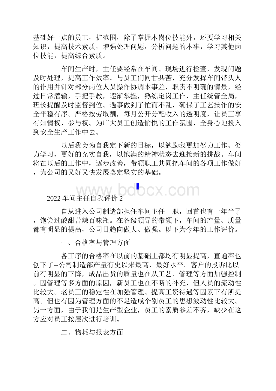 车间主任自我评价Word文件下载.docx_第2页