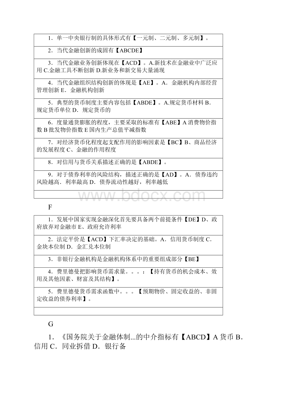 金融学多选题分析.docx_第3页