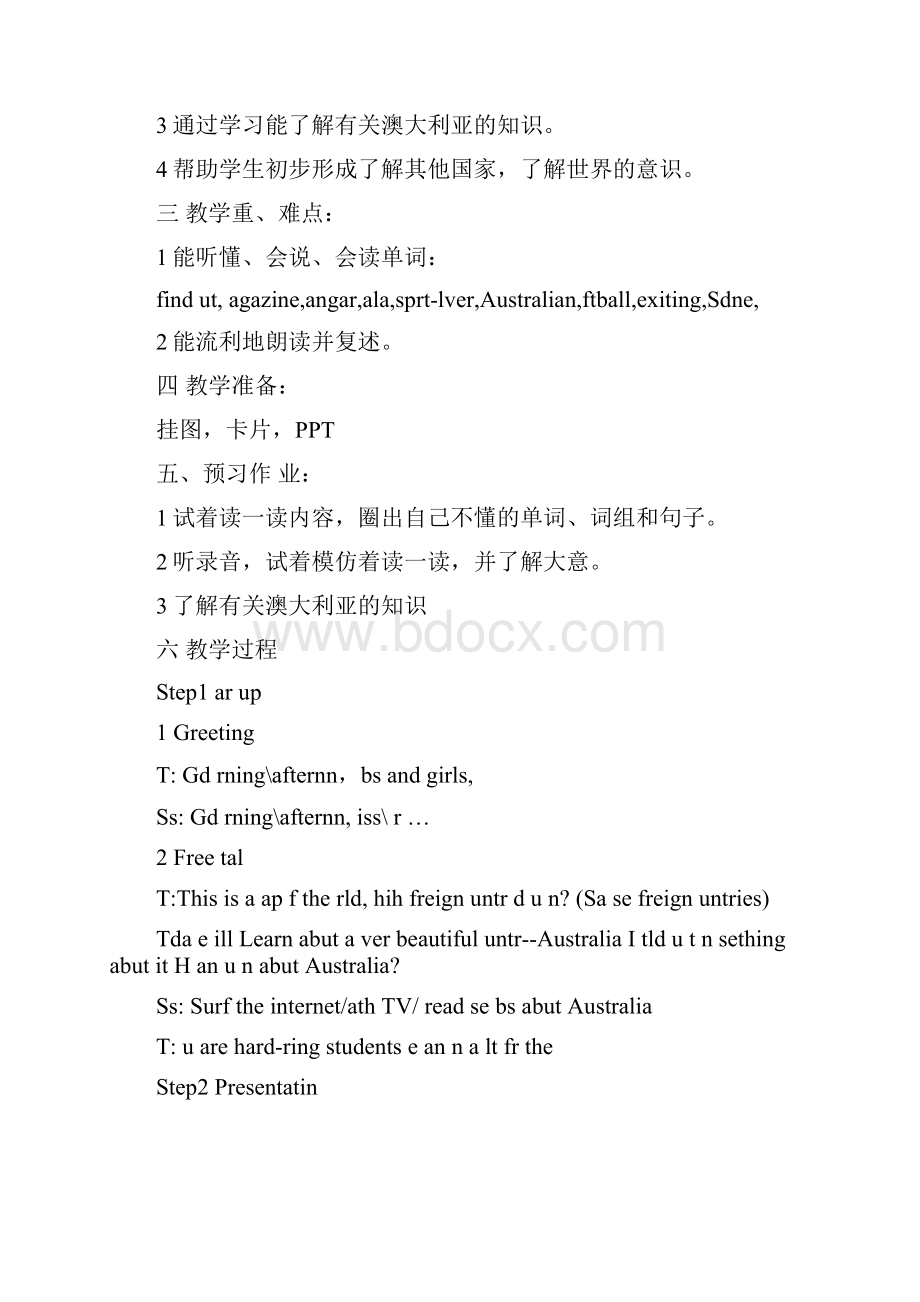 unit 6 an interesting country教案.docx_第3页