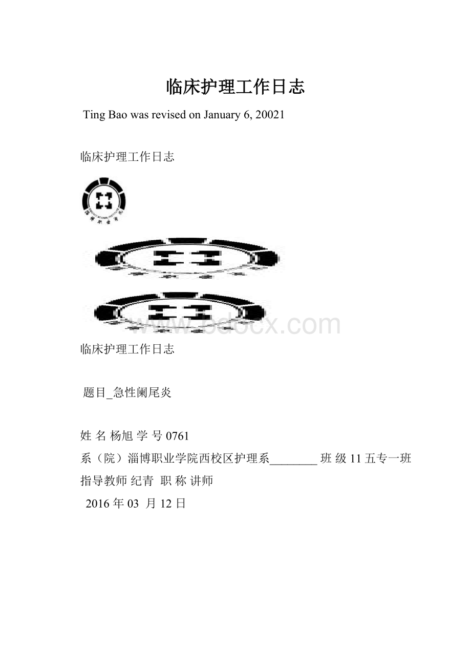 临床护理工作日志.docx