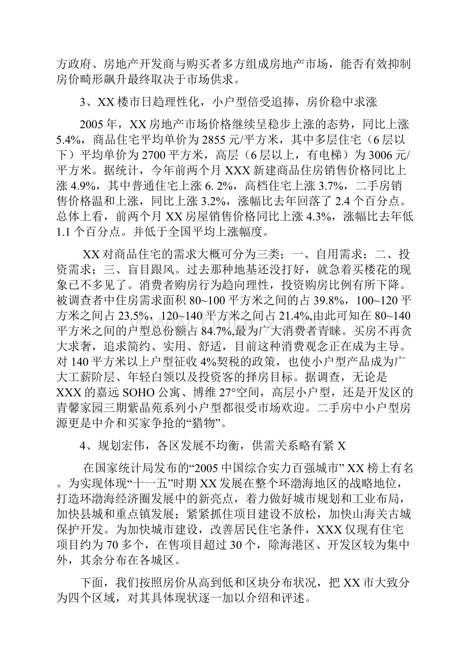 秦皇岛房地产市场总体状况分析报告Word格式文档下载.docx_第2页