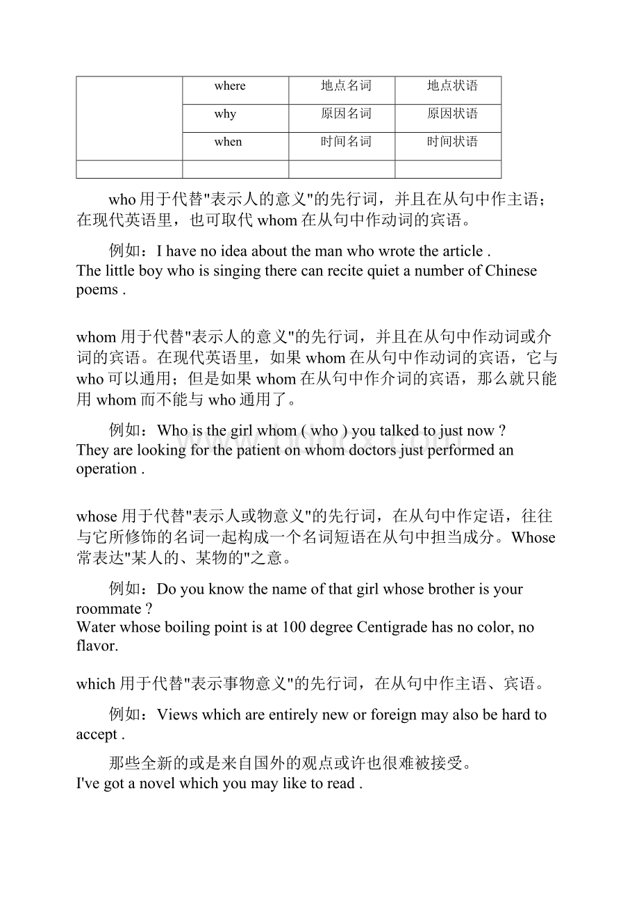 高三英语一轮复习定语从句讲义与练习.docx_第2页