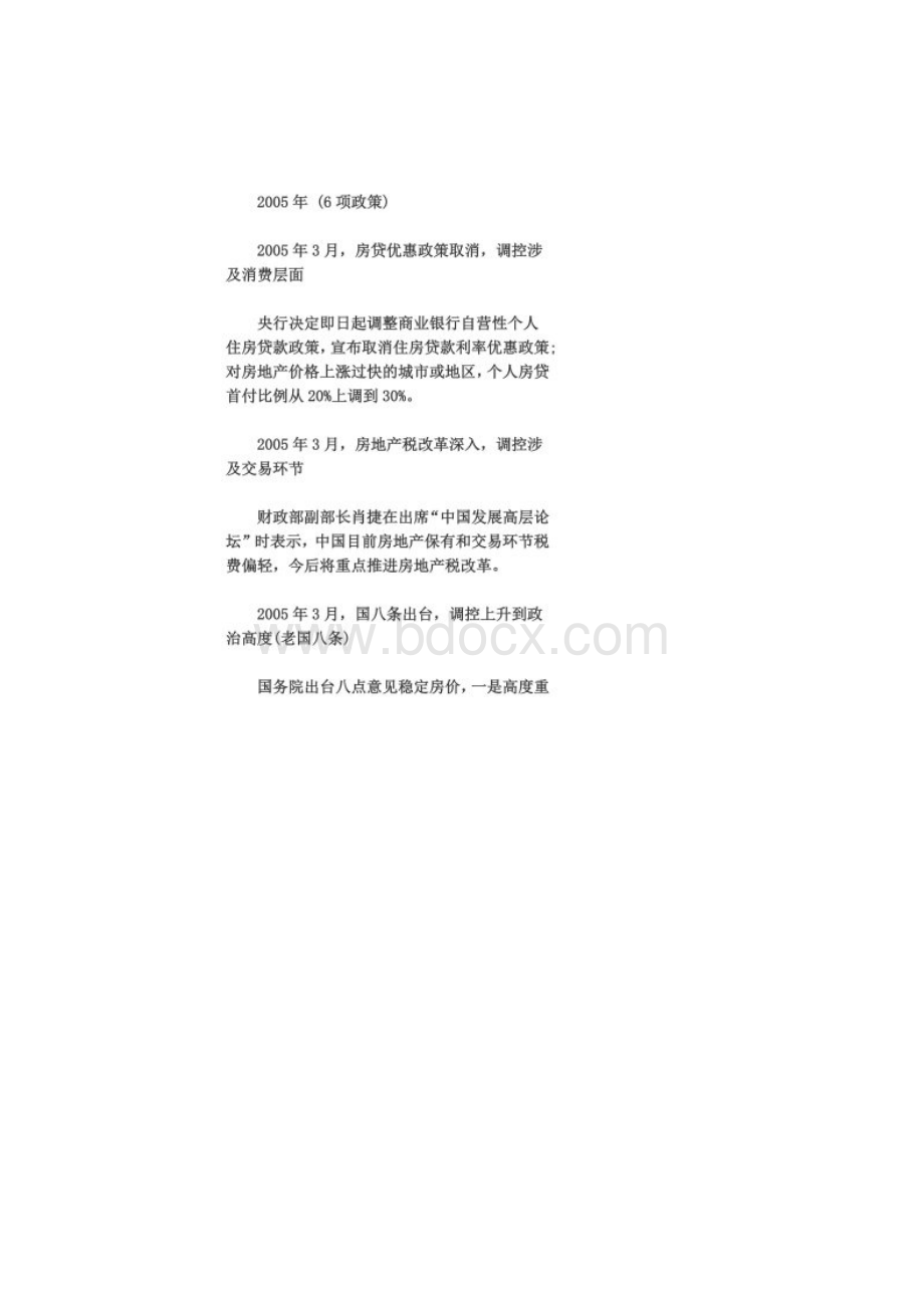 中国近十年房产调控政策.docx_第3页