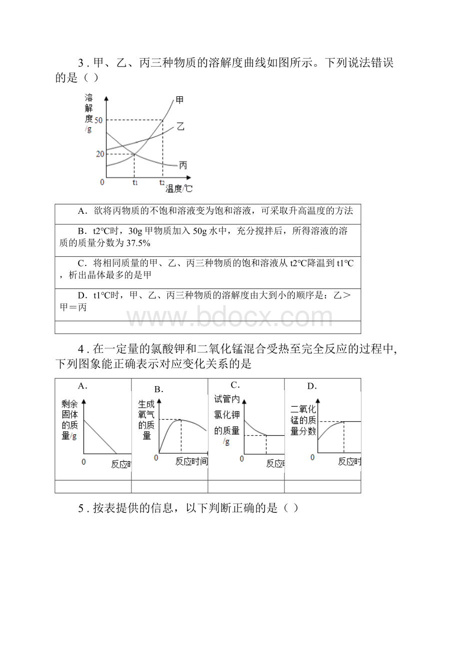 人教版春秋版中考二模化学试题A卷.docx_第2页