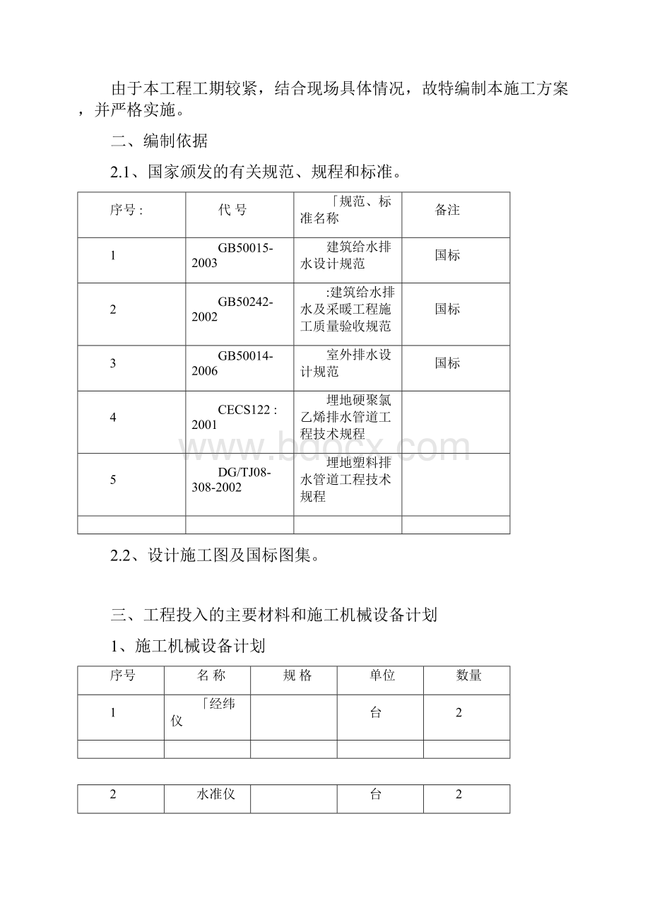 室外雨污水管网专项施工方案.docx_第2页