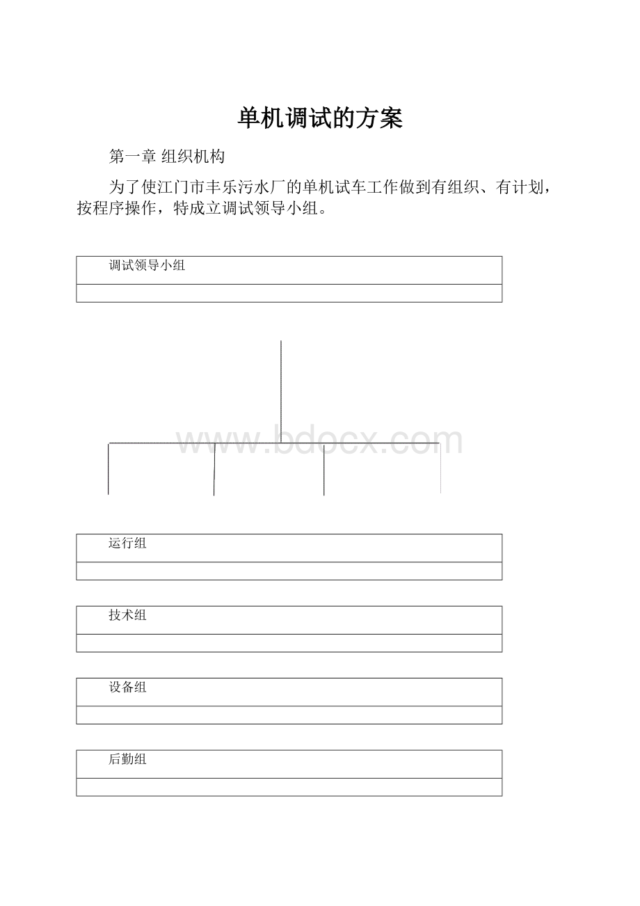 单机调试的方案Word下载.docx_第1页