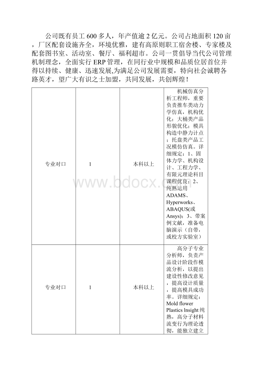 机械重点工程学院专场招聘会参展企业汇总.docx_第2页