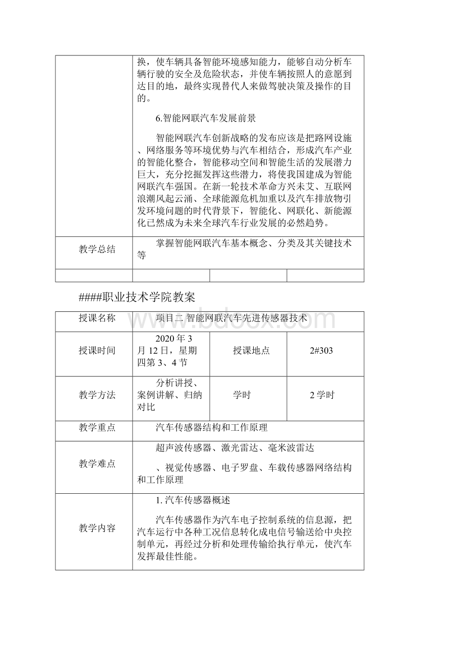 智能网联汽车技术电子教案.docx_第2页