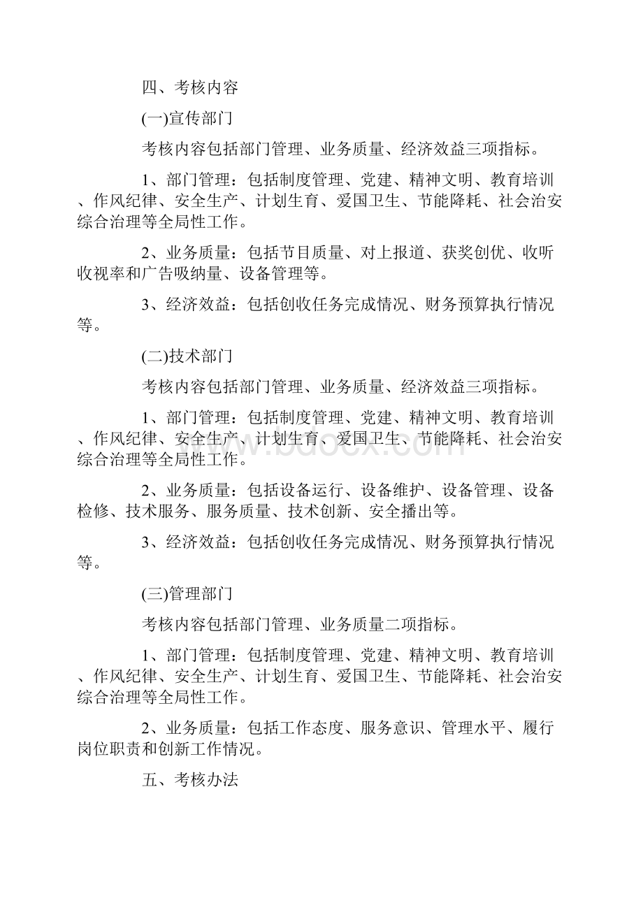 绩效考核管理办法15篇.docx_第2页