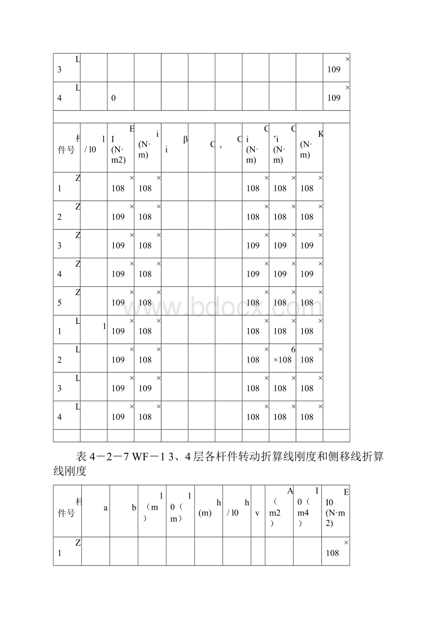 WF1壁式框架刚度计算表格.docx_第3页